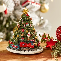 Karaca Home New Year Yılbaşı Tree Müzikli Obje 15cm