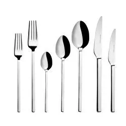 Karaca Elegance Pallas Platin 12 Kişilik 84 Parça Çatal Kaşık Bıçak Takımı