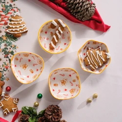 Karaca New Year Yılbaşı Gingerbread Hexagon Çerezlik 10 Cm 