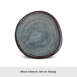 Karaca Black Galactic Servis Tabağı 27 cm