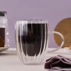 Karaca Pia Alya Çift Cidarlı Mug 330 Ml 