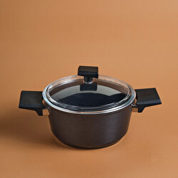 Karaca x Refika Swiss Crystal 20 cm Tencere Black