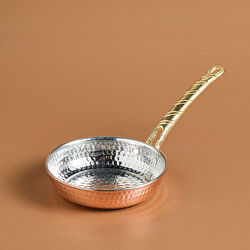 Karaca Alacahöyük Bakır Tava 16 Cm