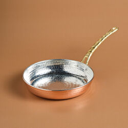 Karaca Alacahöyük Bakır Tava 22 Cm