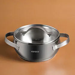 Karaca Kuzina İndüksiyon Tabanlı Çelik Tencere 18 Cm