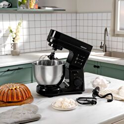 Karaca Maestrochef Stella Hamur Yoğurma Makinesi Siyah 1500W 5L