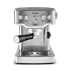 Karaca Coffee Art 1353 Süt Köpürtücülü, 20 Bar Basınçlı, Espresso, Latte, Cappuccino, Americano Makinesi Inox 1,8L 1350W