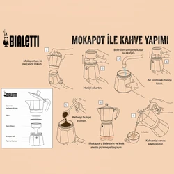 Bialetti Venüs Mokapot Mavi 4 Cup