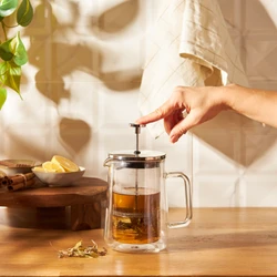 Emsan Double Glass French Press 600 ml