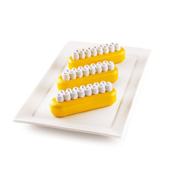 Silikomart Kit Pop Eclair 6'lı Silikon Mini Ekler Kalıbı