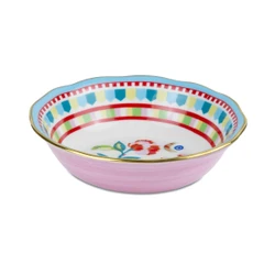 Baci Milano Mamma Mia Pembe Desenli Kase 18 cm x 6,5 cm