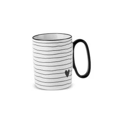 Karaca Amore Çizgili 2'li Mug 360 Ml