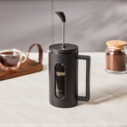 Karaca Leya Kaşık Hediyeli Borosilikat Cam French Press 350 ml