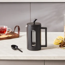 Karaca Leya Kaşık Hediyeli Borosilikat Cam French Press 600 ml_0