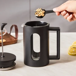 Karaca Leya Kaşık Hediyeli Borosilikat Cam French Press 800 ml