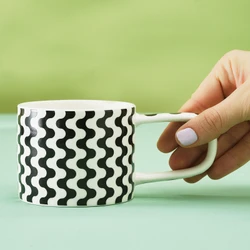 Karaca Mindy Zikzak Mug 270 Ml 