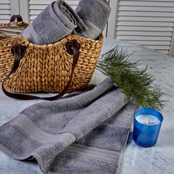 Karaca Home Charm Exclusive %100 Pamuk Banyo Havlusu 85x150cm Antrasit 