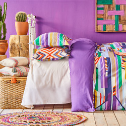 Karaca Home Cherry Mor Süperking Size Nevresim Takımı