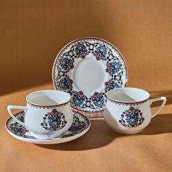 Karaca Nakkaş 2 Kişilik Kahve Fincan Takımı 100 ml