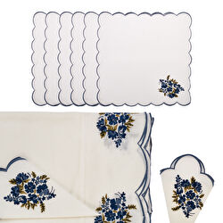 Karaca Home Nostalji Masa Örtüsü Takımı