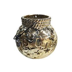 Karaca Home Star Mumluk Gold 14x14 cm