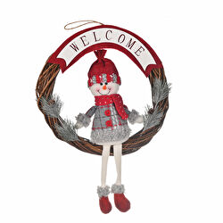 Karaca Home Snowman Kapı Süsü 45 cm