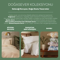 Karaca Home Doğasever Grove Bambu Tek Kişilik Nevresim Takımı Mercan