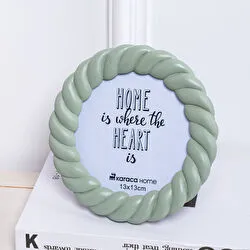 Karaca Home Harmony Yuvarlak Çerçeve Yeşil
