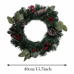 Karaca Home New Year Yılbaşı Pine Kapı Süsü 40 cm