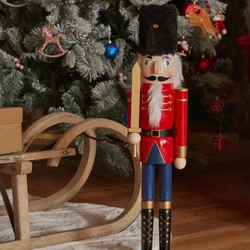 Karaca Home New Year Yılbaşı Nutcracker With Sword 66 Cm