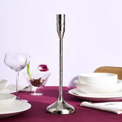 Karaca Home Leta Şamdan Silver 25 Cm_0