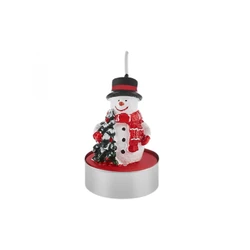 Karaca Home New Year Yılbaşı Snowman 3'lü Tealight Mum 