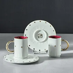 Karaca Cumhuriyet Yüzyılı Cumhur 2 Kişilik Espresso Fincan Takımı 80 ml