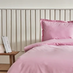 Karaca Home Cool Touch Stripe Çift Kişilik Nevresim Takımı Pembe