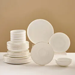 Karaca Fine Bone Belinda 24 Parça 6 Kişilik Yemek Takımı