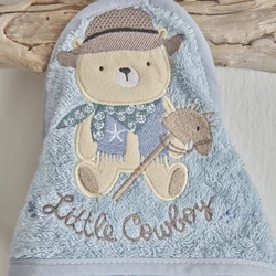 Karaca Home Little Cowboy Havlu-Kundak-Kese 3'lü Set