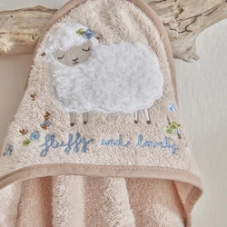 Karaca Home Lovely Sheep Havlu-Kundak-Kese 3'lü Set