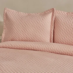 Karaca Home Breeze Soft Çift Kişilik Yatak Örtüsü Takımı Somon