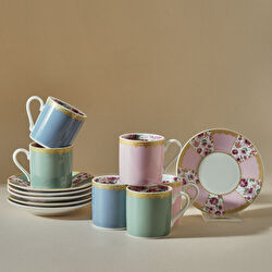 Karaca İdil 6 Kişilik Kahve Fincanı 80 Ml