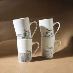Karaca Vibes 4'lü Mug 370 Ml