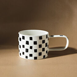 Karaca Mindy Kareli Mug 270 Ml
