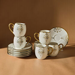 Karaca Marly 6 Kişilik Kahve Fincanı 80 Ml