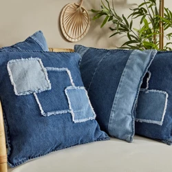 Karaca Home Case Dolgulu Denim Kırlent 