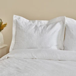 Karaca Home White Collection Verda %100 Pamuk Çift Kişilik Yatak Örtüsü 