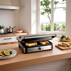 Karaca Inox Toastmate Grill 2000W Izgara ve Tost Makinesi 