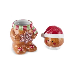 Karaca New Year Yılbaşı Gingerbread Saklama Kabı 16 Cm 