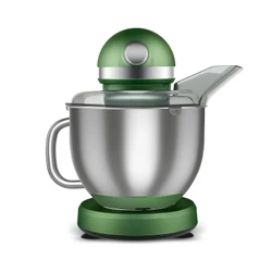 Karaca Mastermaid Chef Pro Çift Kollu 1750W Stand Mikser Emerald Green