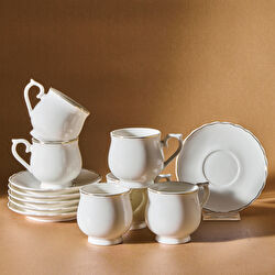 Karaca Bade 6 Kişilik Kahve Fincanı 85 Ml