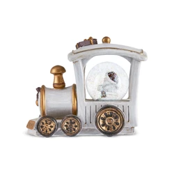 Karaca New Year Yılbaşı Locomotive Kar Küresi 11x6 Cm