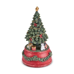 Karaca New Year Yılbaşı Tree Müzik Kutusu 10x18,5 cm